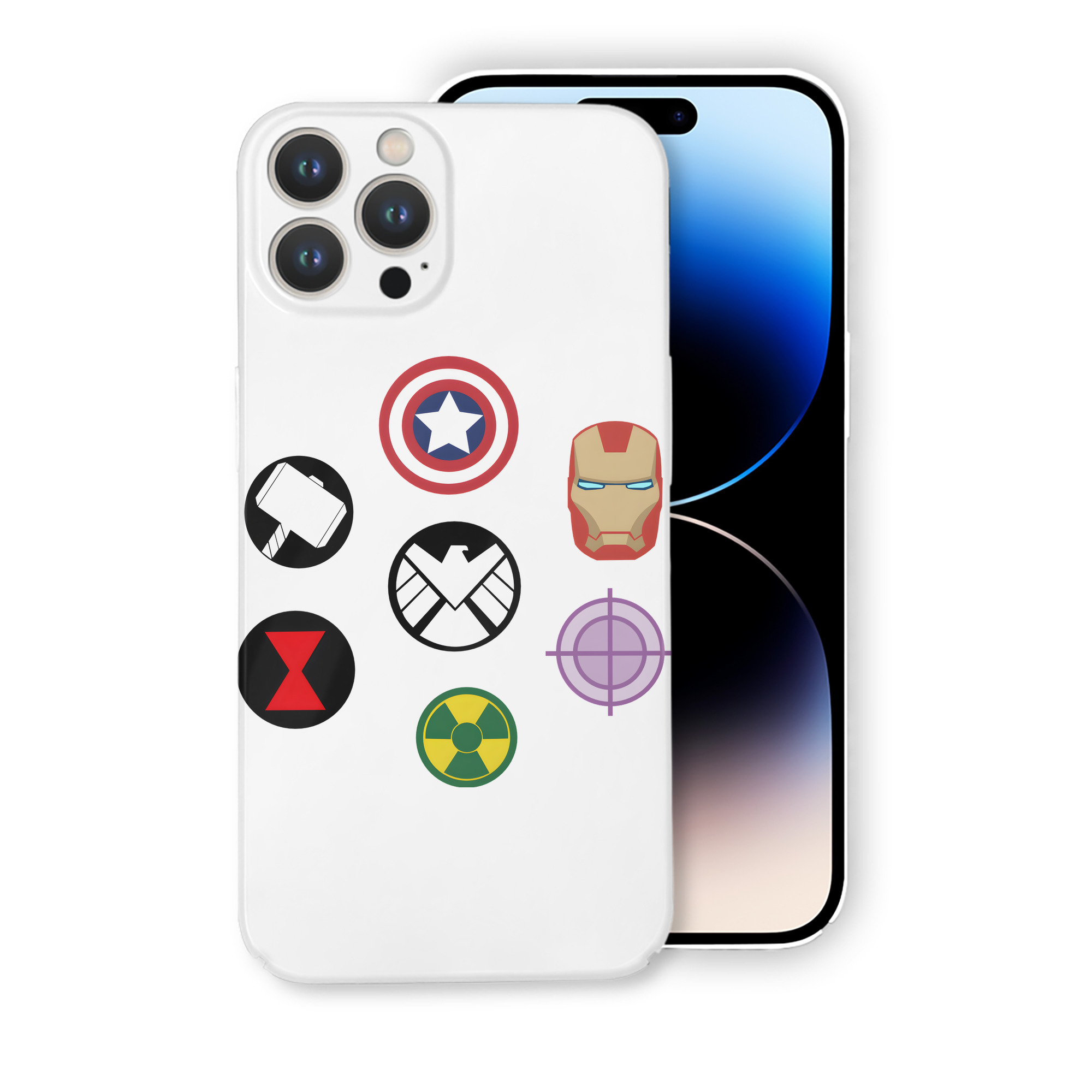 （画像用） アベンジャーズ The Avengers 【iPhone 14シリーズ対応】ハードケース